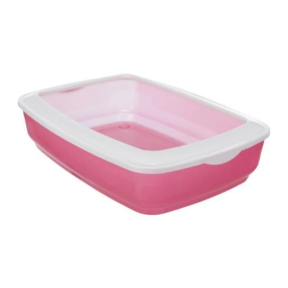 Trixie Mio Litter Tray, with Rim - peremes alomtálca (többféle színben) macskák részére (32×12×43cm)