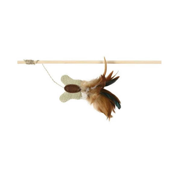 Trixie butterfly Playing Rod - játék macskapeca (lepkés) macskák részére (45cm)