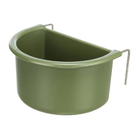 Trixie Set of Hanging Bowls with Wire Holder - patkóetető (több féle színben) 75ml/85ml (2db)
