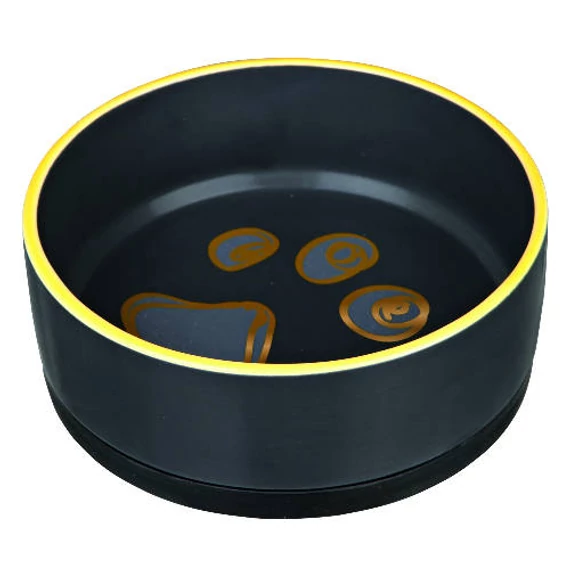 Trixie Jimmy Ceramic Bowl - kerámia tál (mintás, többféle színben) kutyák részére (0,75l/Ø16cm)