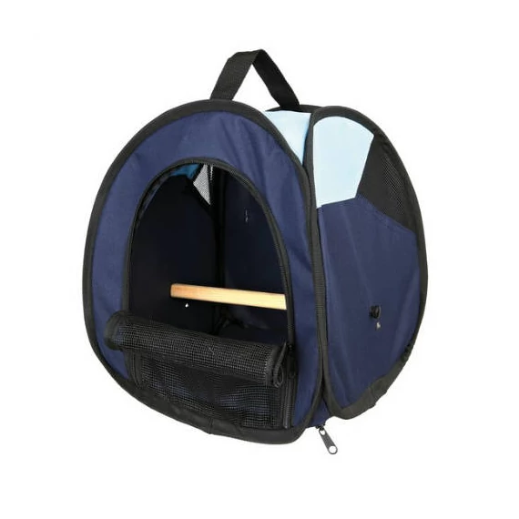 Trixie Transport Bag - szállítóbox (világoskék,sötétkék) díszmadarak részére (27x32x27cm)
