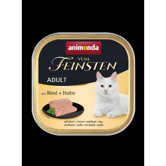 Animonda Vom Feinsten Adult (marha,csirke) alutálkás - Felnőtt macskák részére (100g)