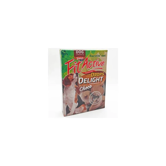 Panzi Snack FitActive Drops Delight - jutalomfalat (csoki) kutyák részére (70g)