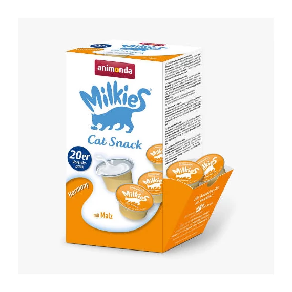 Animonda Milkies Harmony (tejszín,maláta) macskatej -  Macskák részére (20X15g)