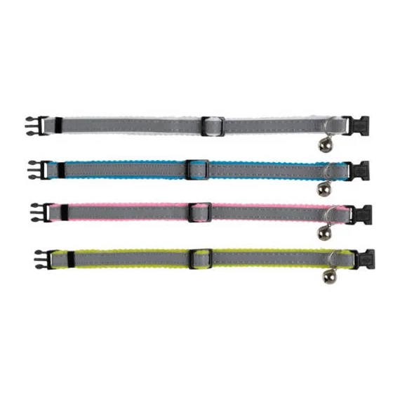 Trixie Safer Life Cat Collar, Reflective - nyakörv (színes, fényvisszaverő) macskák részére