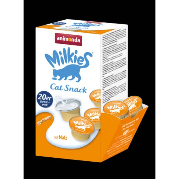 Animonda Milkies Cat Snack Harmony - jutalomfalat (tej) macskák részére (20x15g)