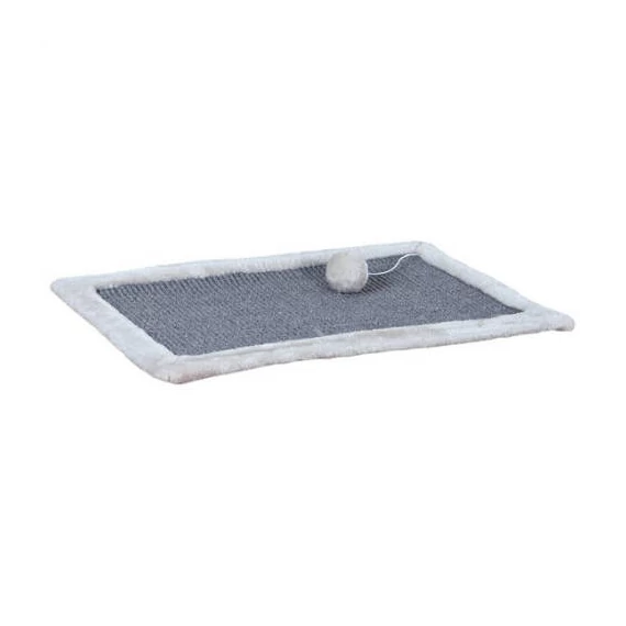Trixie  Scratching Mat - kaparószőnyeg (világos szürke/sötétszürke) macskák résére (55x35cm)