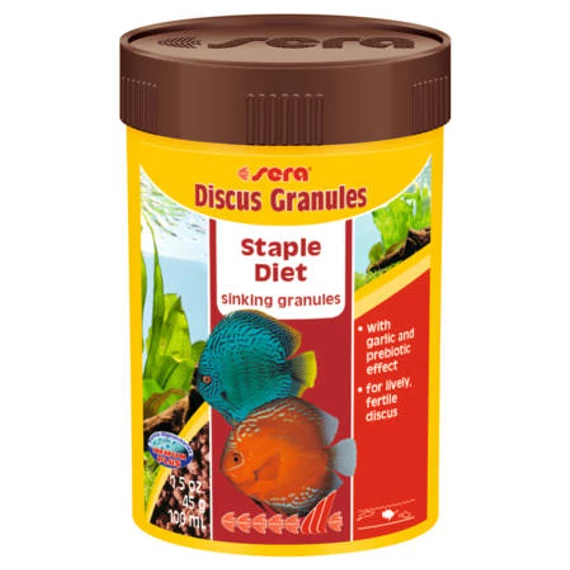 Sera Discus Granulat - granulatum táplálék díszhalak részére (100ml) nature