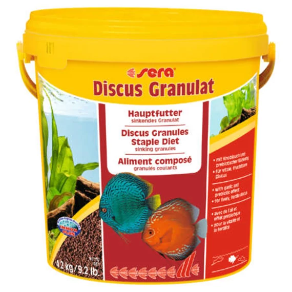 Sera Discus Granulat - granulatum táplálék díszhalak részére (4,2kg) nature