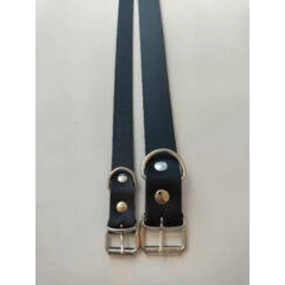 Nyakörv (bőr, varrás nélkül) kutyák részére (barna,fekete vagy piros színben) 30mm/65cm