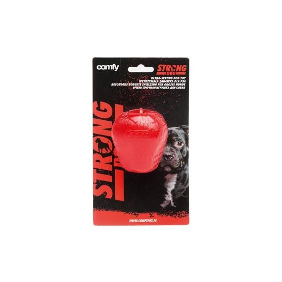Comfy Toy Strong Dog - játék (eper) kutyák részére (7,5x6.5cm)