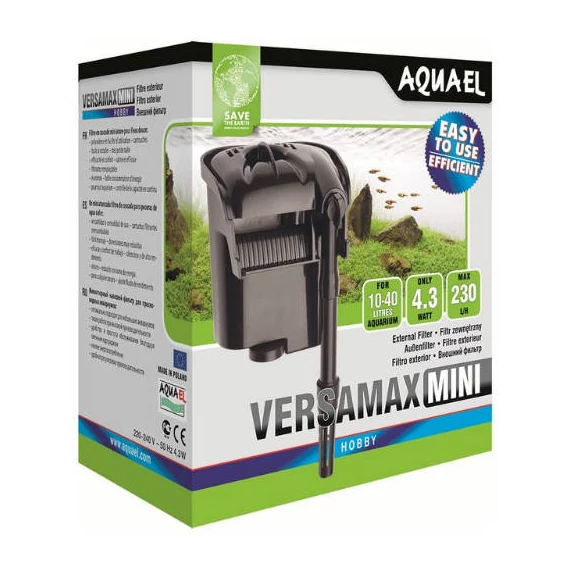 AquaEl Versamax Mini FZN - Akváriumi külső túlfolyószűrő