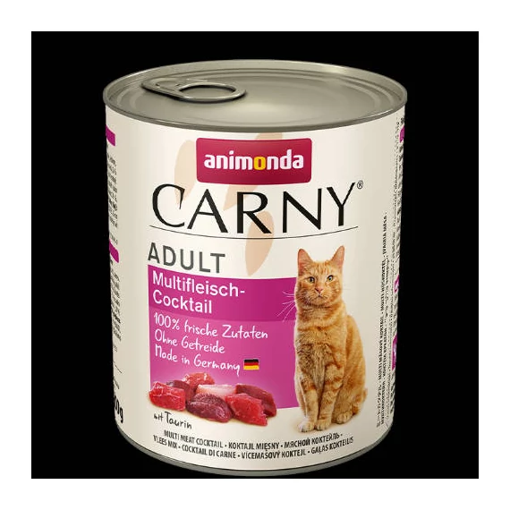 Animonda Carny Adult (multihús-koktél) konzerv - Felnőtt macskák részére (800g)