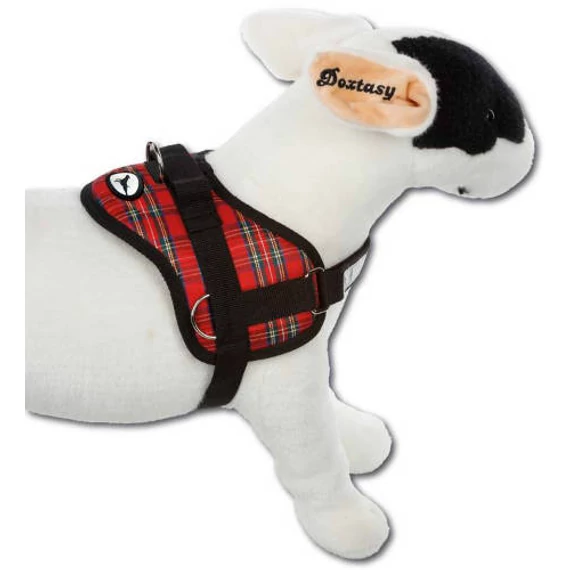 KT. AC. Doxtasy Hám tartan red XS (46-63cm)