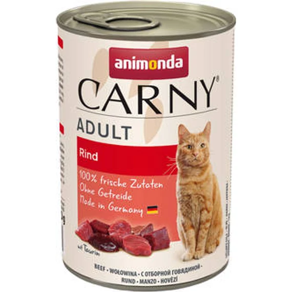 Animonda Carny Adult (marha) konzerv - Felnőtt macskák részére (400g)