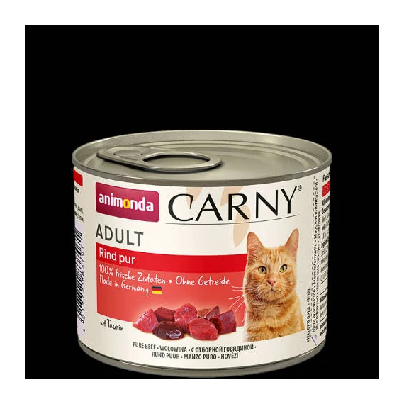 Animonda Carny Adult (marha) konzerv - Felnőtt macskák részére (200g)