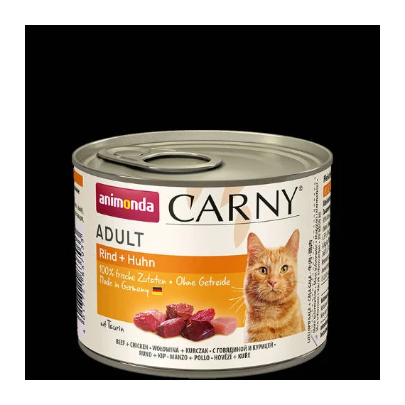 Animonda Carny Adult (marha,csirke) konzerv - Felnőtt macskák részére (200g)