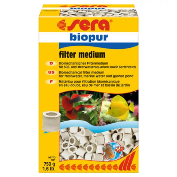 Sera Biopur - akváriumi szűrőanyag (750g)