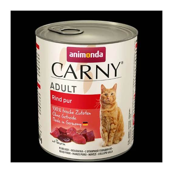 Animonda Carny Adult (marha) konzerv - Felnőtt macskák részére (800g)