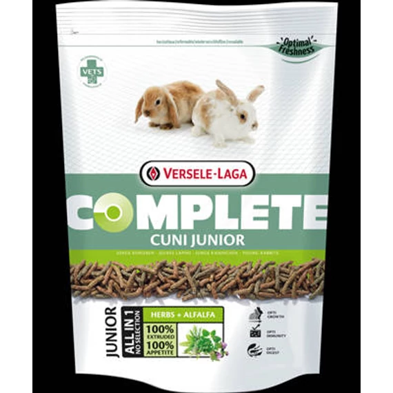Versele-Laga Complete Cuni Junior - Teljesértékű extrudált eleség kölyök nyulak részére (1,75kg)