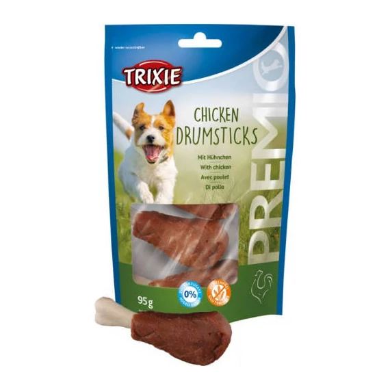 Trixie Premio Chicken Drumsticks - jutalomfalat (csirke,kálcium9 kutyák részére (5db/95g)