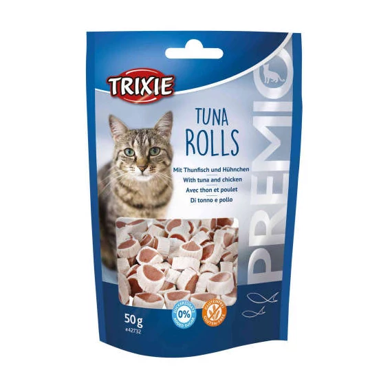 Trixie Premio Tuna Rolls - jutalomfalat (tonhal) macskák részére (50g)