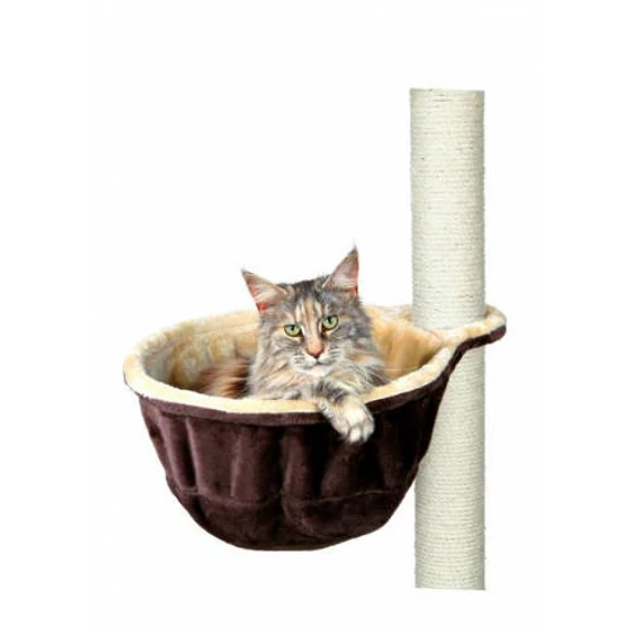 Trixie Cuddly Bag for Scratching Posts - függőágy (bézs/barna) kaparófához (Ø38cm)