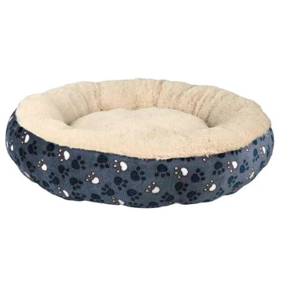 KT25.Trixie Tammy Bed - kerek, peremes fekhely (kék/bézs) kutyák részére (Ø50cm)