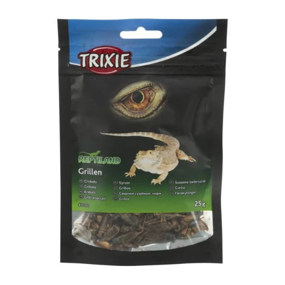 Trixie Crickets - kiegészítő eleség (tücsök) hüllők részére (25g)