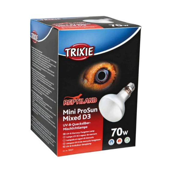 Trixie ProSun Mixed D3 Tungsten Lamp - izzó (UV-B,70W) terráriumok részére (ø80×108mm)