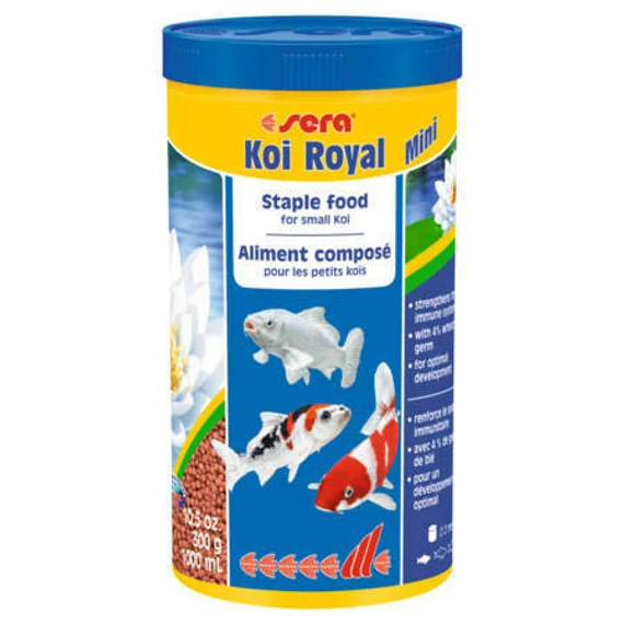 Sera Koi Royal HF Mini - Főtáplálék Koi Pontyok részére (1000ml)