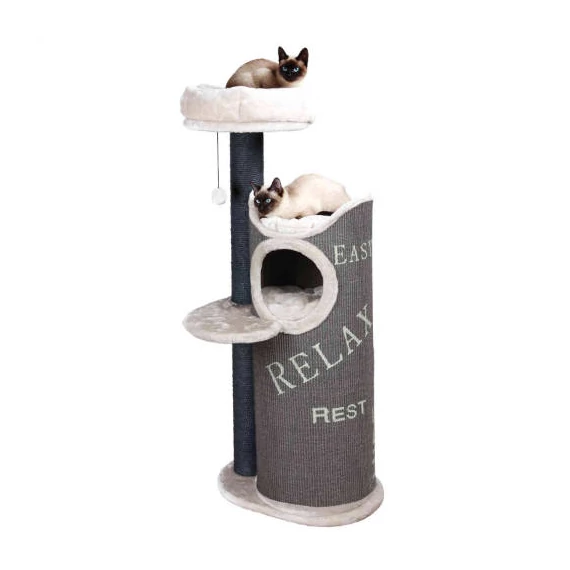 Kifutó termék:Trixie Juana Scratching Post - kaparófa (szürke,világos szürke) macskák részére (57x46cm)