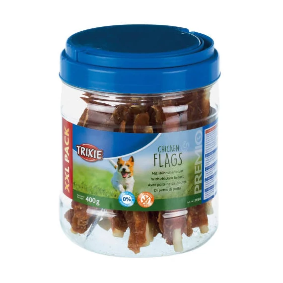 Trixie Premio Chicken Flag - jutalomfalat (csirke) kutyák részére (400g)
