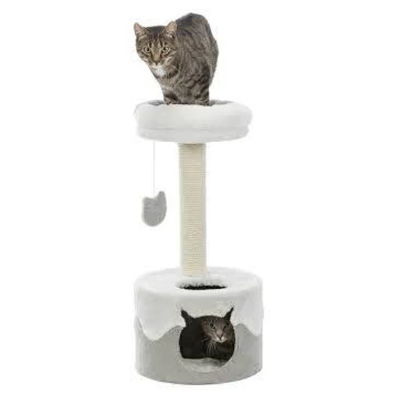 Trixie Nuria Scratching Post - kaparófa (fehér/szürke) macskák részére (71cm)