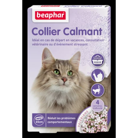 Beaphar Calming Collar - nyugtató hatású nyakörv macskák részére (65cm)