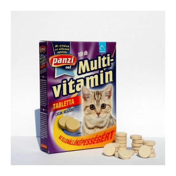 Panzi Vitamin - Multivitamin macskák részére (100db)