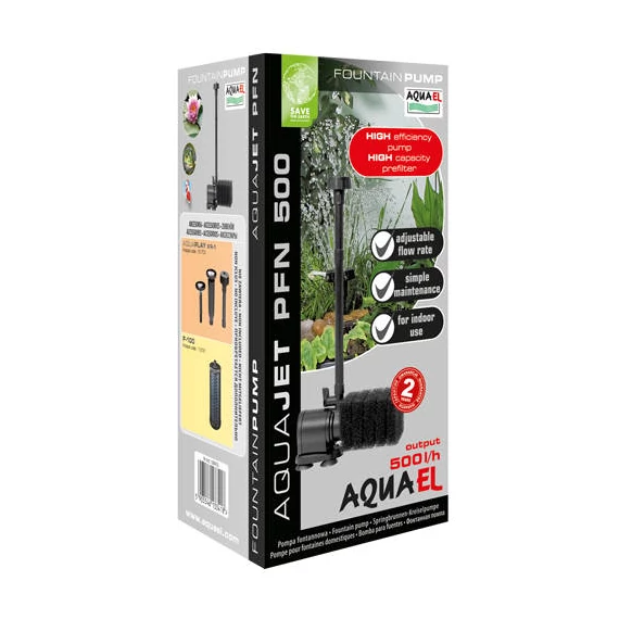 AquaEl AquaJet PFN-500 - Szökőkútszívattyú (500l/h)