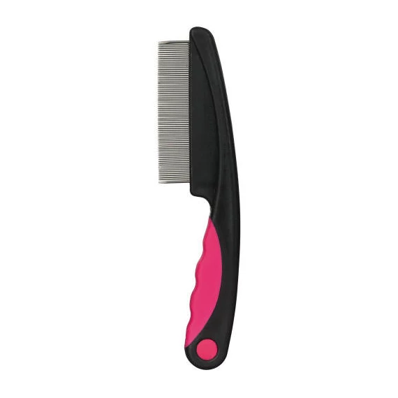 Trixie Comb - Bolha és tetű fésű,műanyag nyéllel macskák részére (15cm)