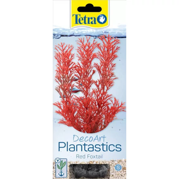 Tetra Decoart Plant - műnövény (Red Foxtail) akvárium részére (S) 15cm