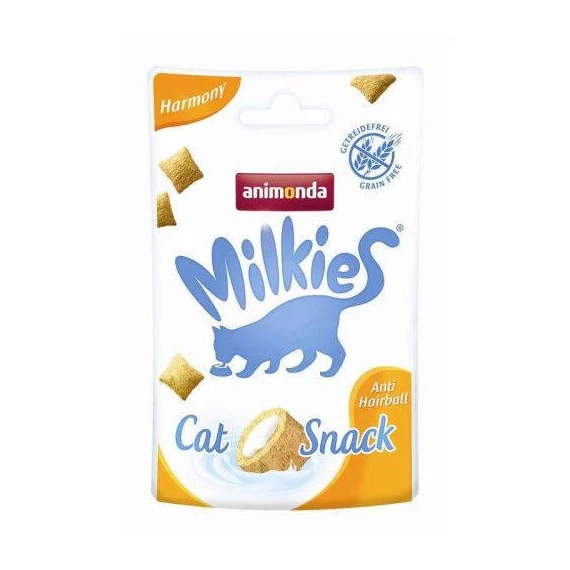 Animonda Milkies Harmony (baromfi) töltött párnácska - jutalomfalat - Macskák részére (30g)