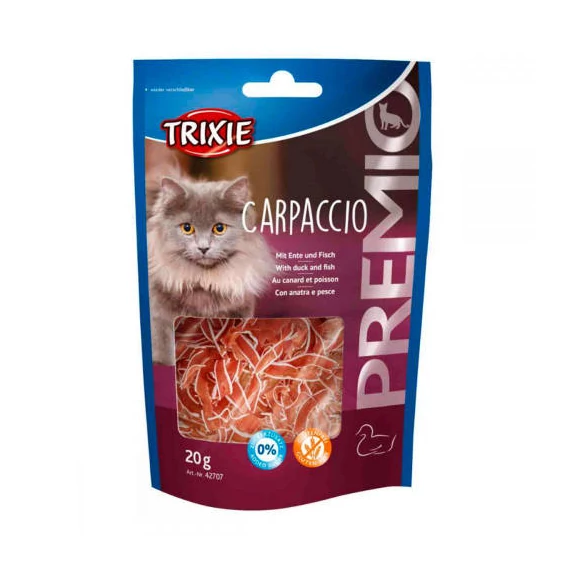 Trixie Premio Carpaccio - jutalomfalat (hal,kacsa) macskák részére (20g)
