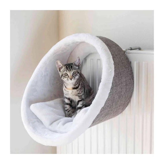 Trixie Radiator Cave - kuckó radiátorra (fehér/szürke) macskák részére (Ø38x34cm)