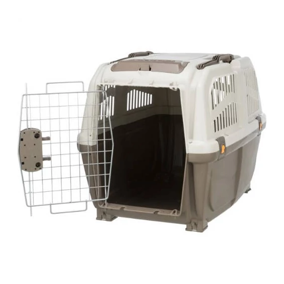 Trixie Transport Box Skudo - szállítóbox (tópszín) kutyák részére (max:30kg) 48x51x68cm (S-M)