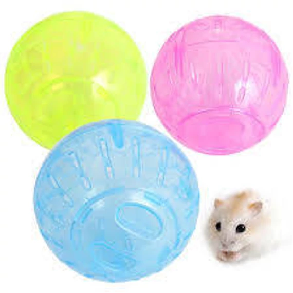Happet Jogging Ball - Futógömb (pink) hörcsögök részére (11,5cm)