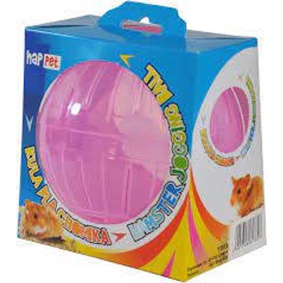 Happypet Jogging Ball - Futógömb (sötétpink) hörcsögök részére (14.5cm)