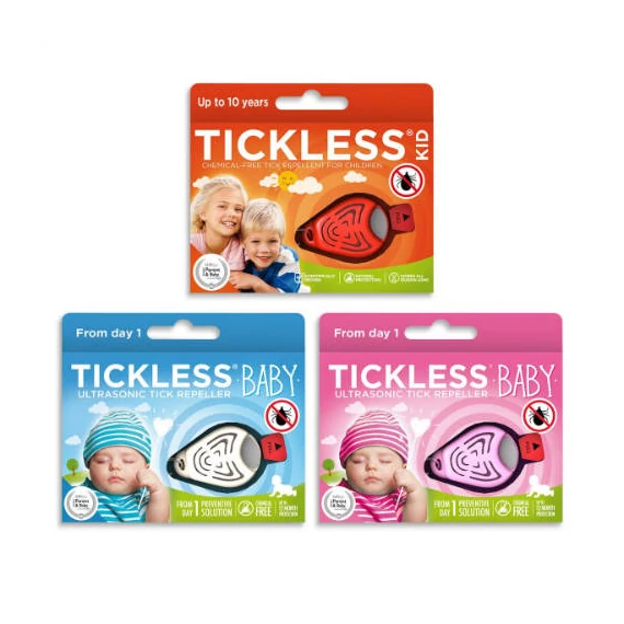 Tickless Baby - Vegyszermentes kullancsriasztó gyermekeknek - bézs