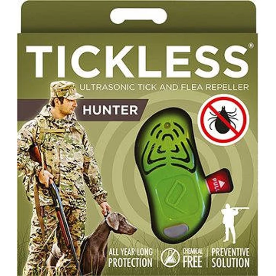 TICKLESS Hunter vegyszermentes ultrahangos kullancsriasztó minden korosztály számára