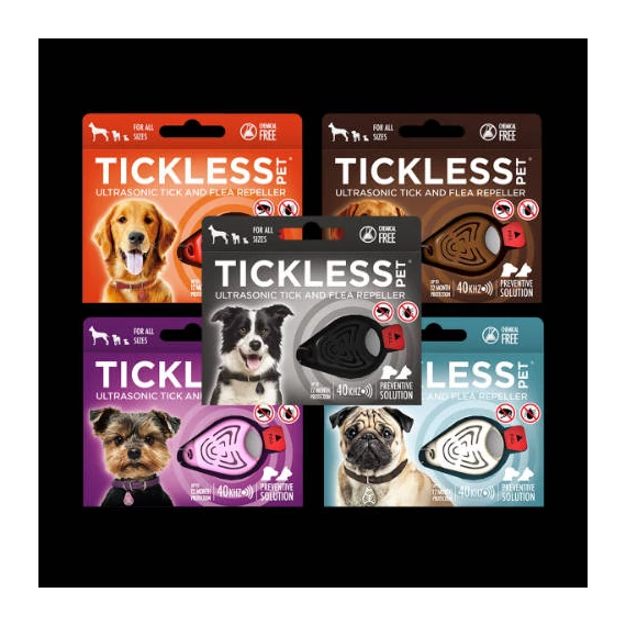 Tickless Pet – ultrahangos kullancs- és bolhariasztó készülék - bézs