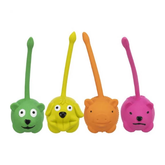 Trixie Animal Toy Balls - latex játék (több féle minta) kutyák részére (Ø6cm)