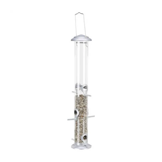 KT25.Trixie Outdoor Feeder - vadmadár etető (ezüst) 1300ml/53cm
